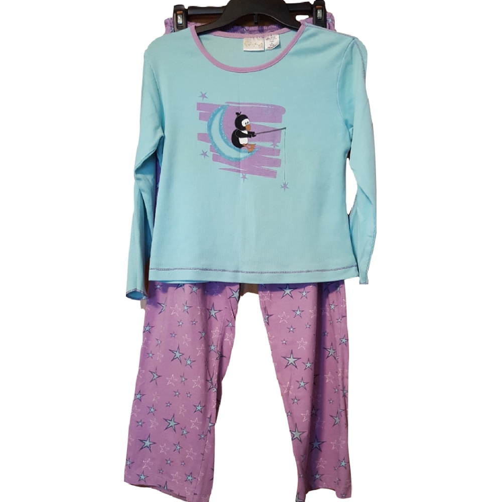 Pajamas Women's Size Small (6-8) Blue and Lavender